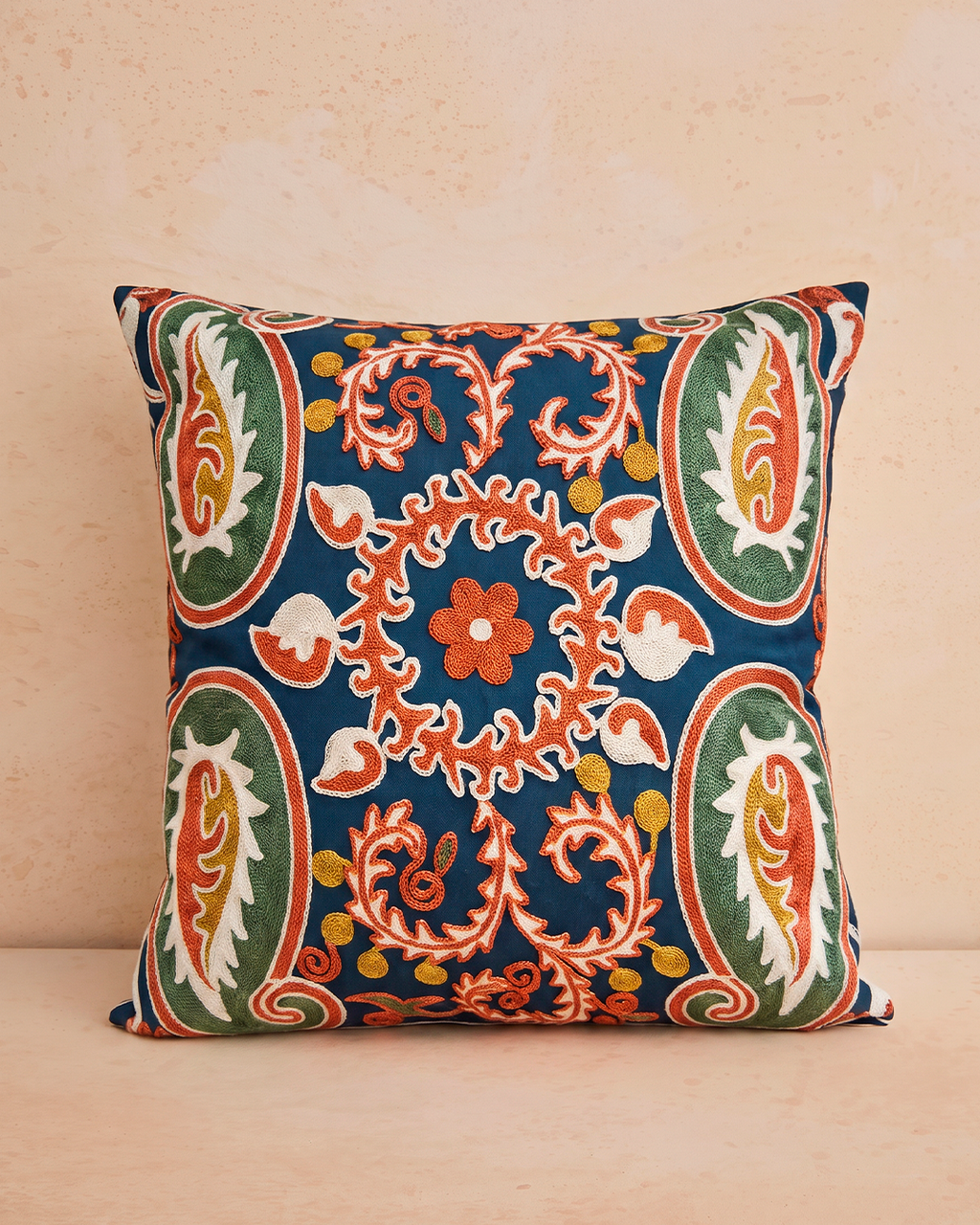 CAPA DE ALMOFADA BORDADA PAISLEY