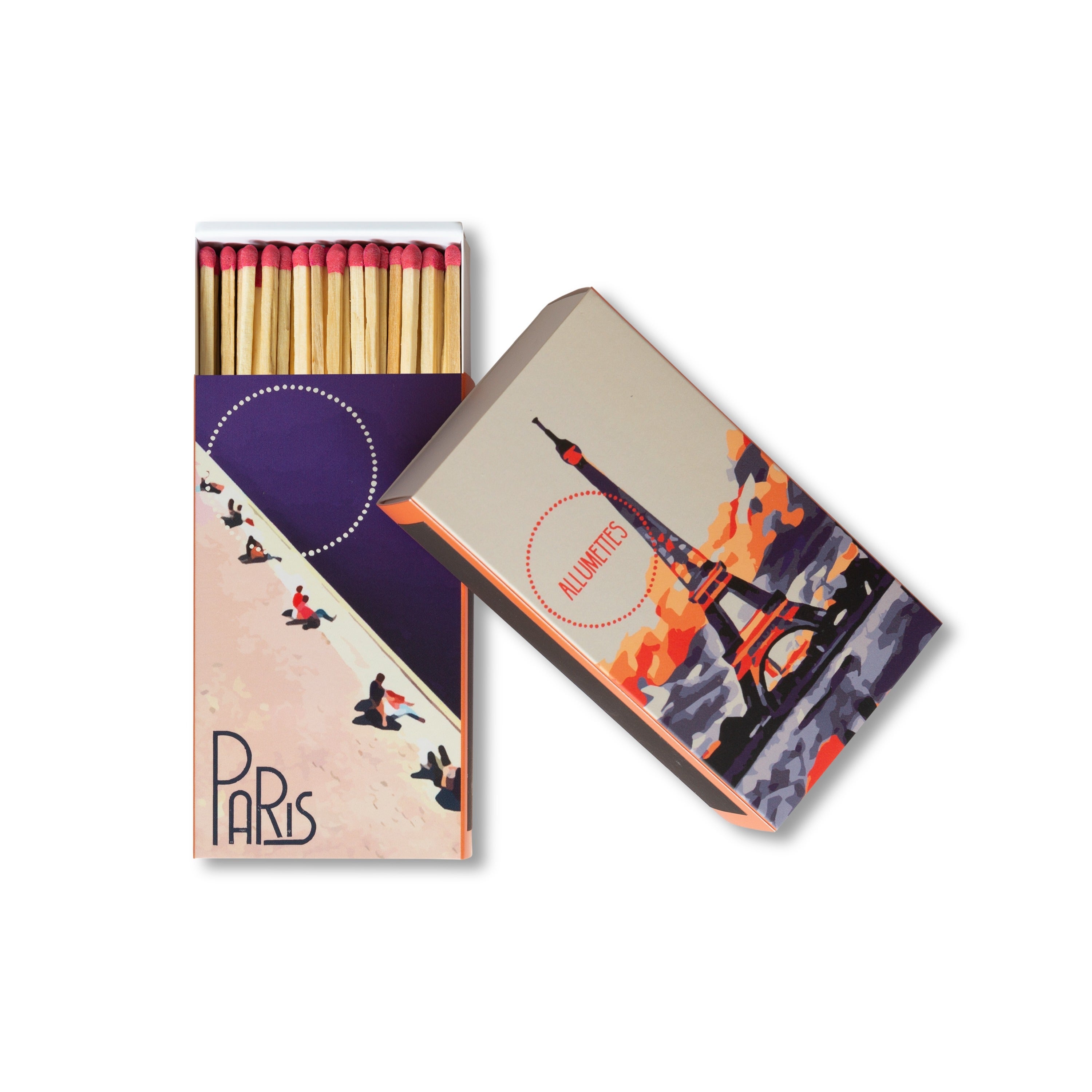CAIXA PARIS BRICK MATTE ALLUMETTES