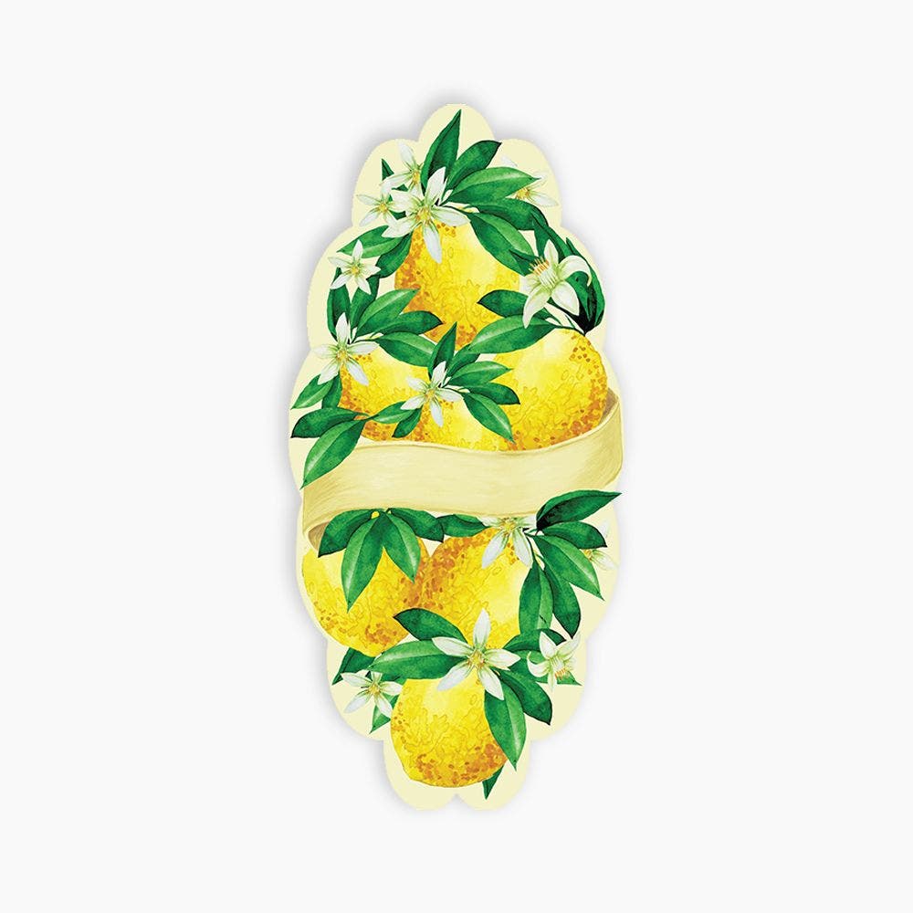 TABLE CARD EM PAPEL COM 12 UNIDADES LIMAO EASY HOME