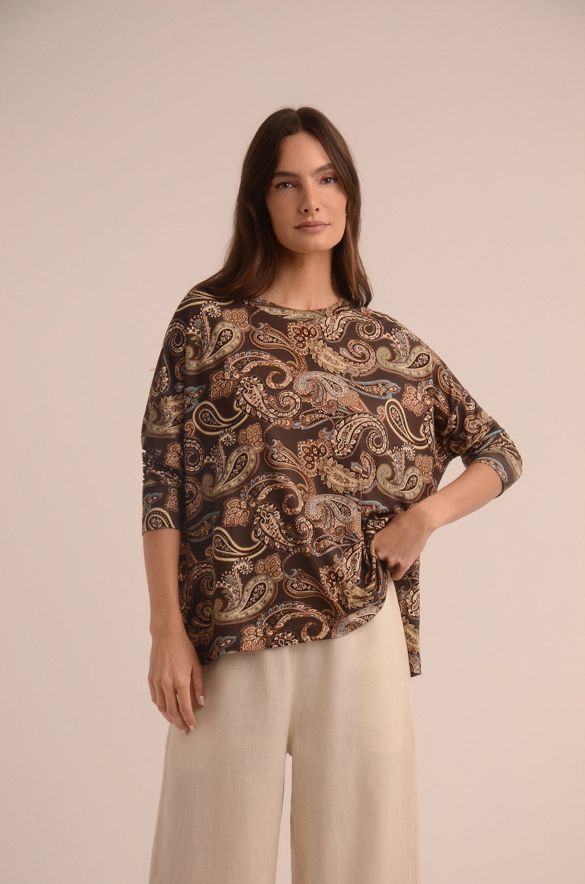 BLUSA MAELE PAISLEY