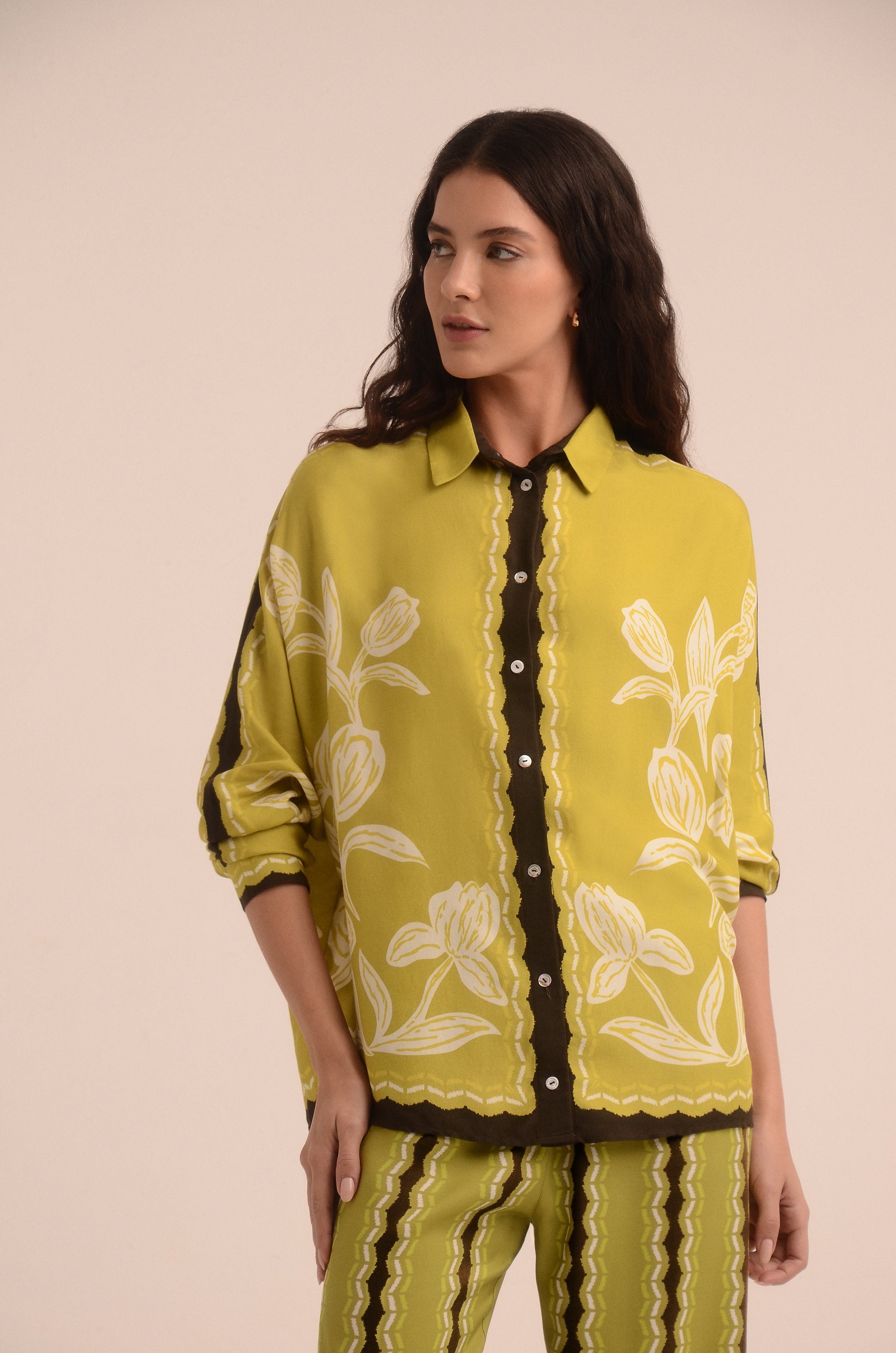 CAMISA DUBLIN TULIPAS