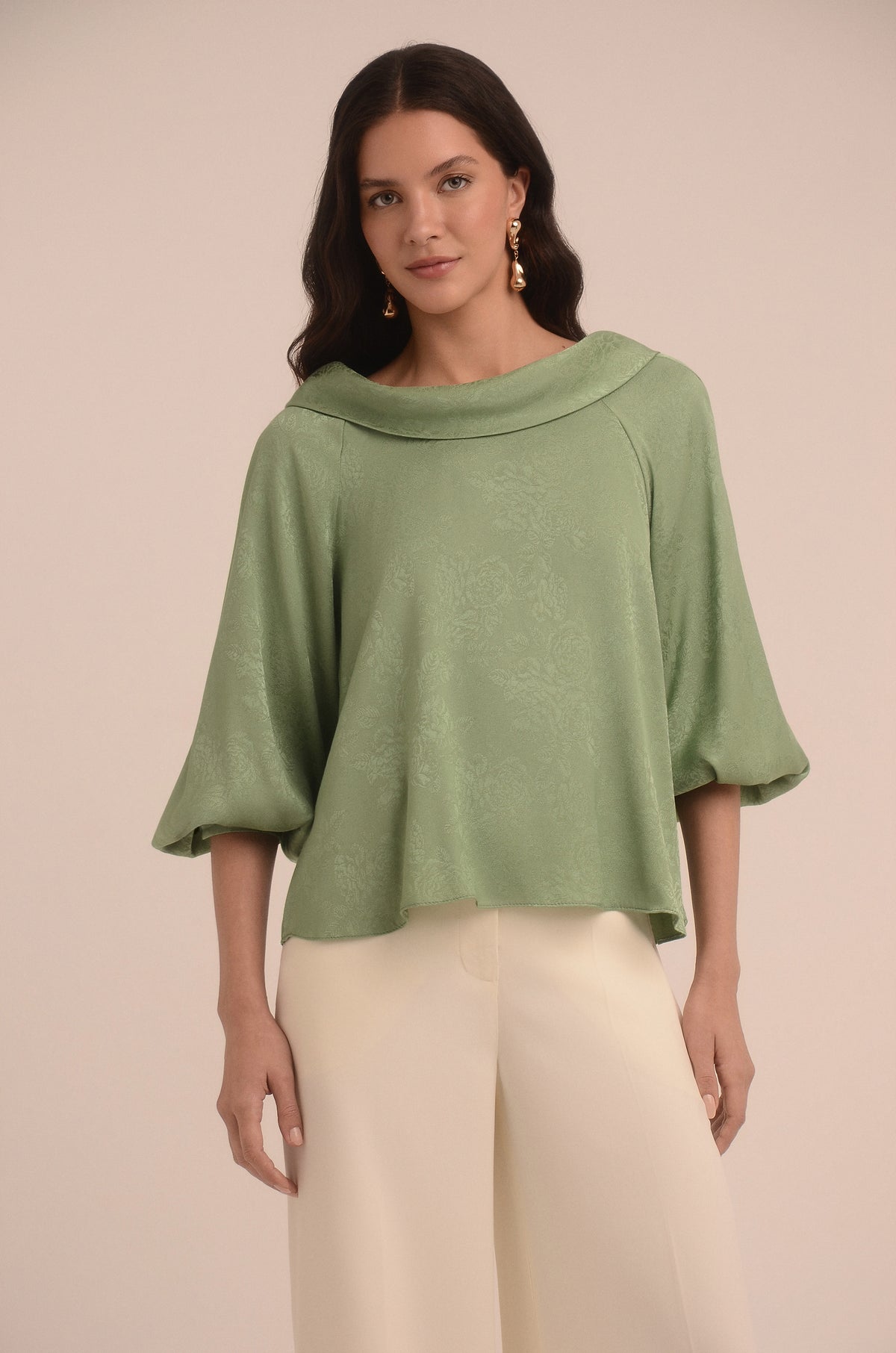 BLUSA VERMEER JACQUARD