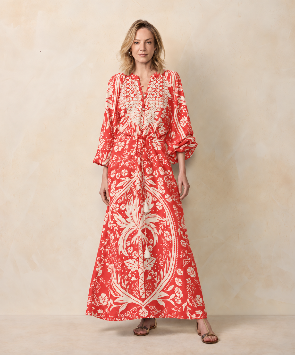 VESTIDO BROOKE CORAL