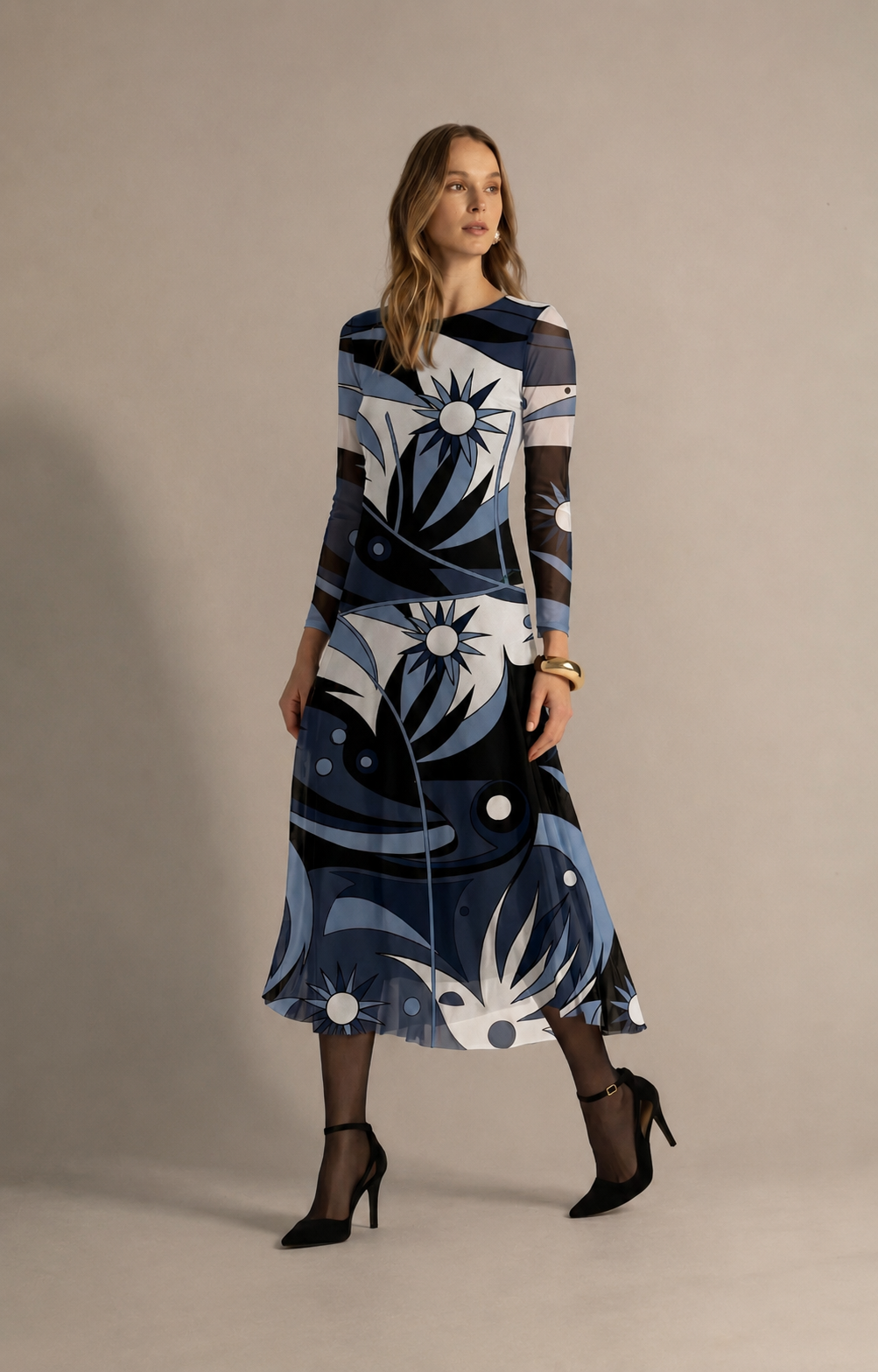 VESTIDO RUTE SUN BLUE