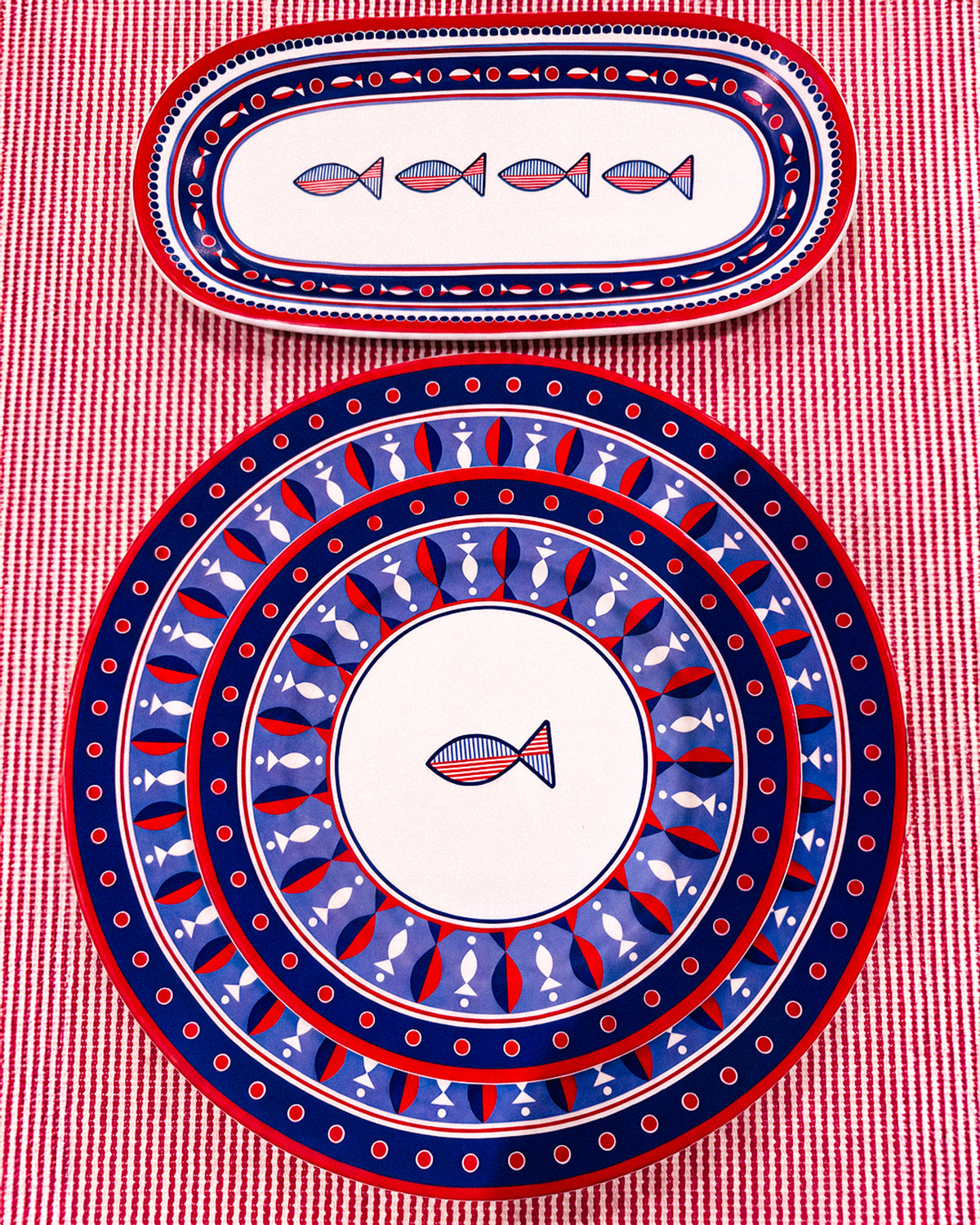 PRATO DE SOBREMESA DE PORCELANA PAMPELONNE