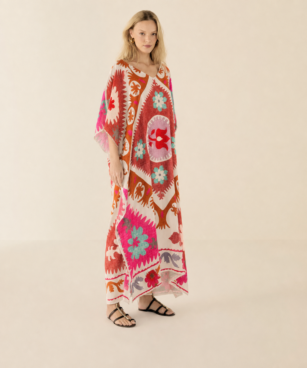 KAFTAN CARMINE