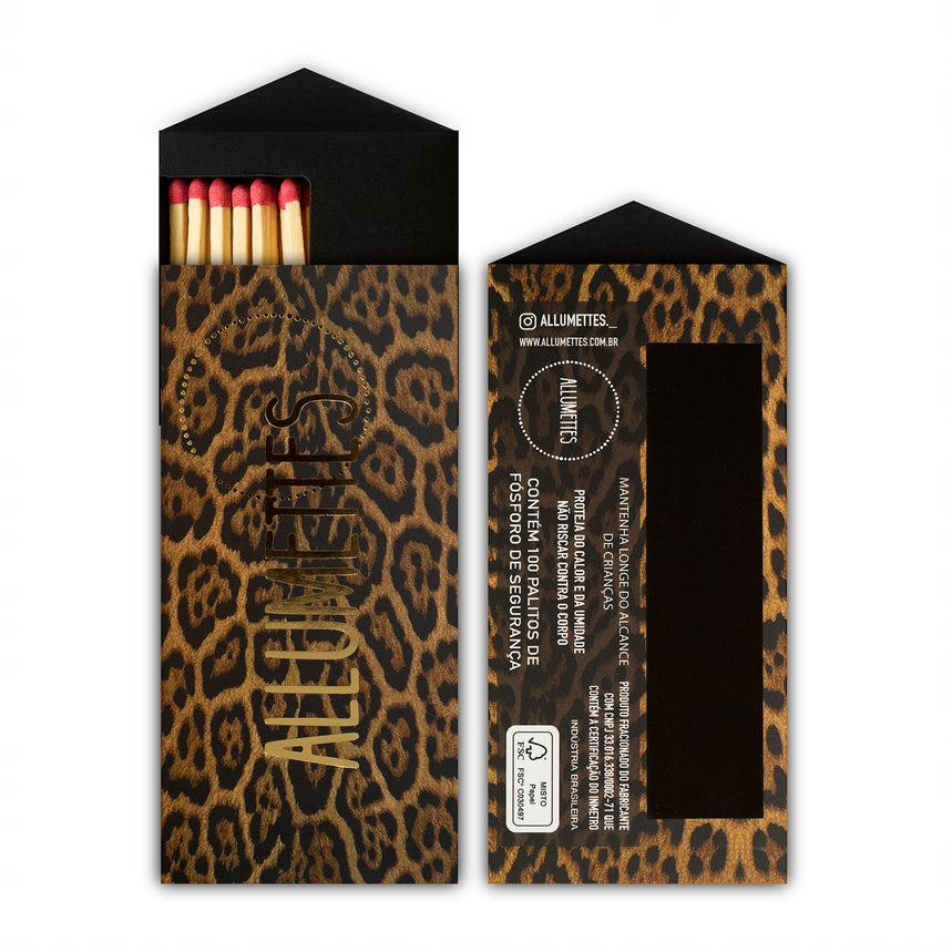 CAIXA ONCA PRISMA GOLD ALLUMETTES